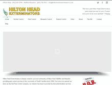 Tablet Screenshot of hiltonheadexterminators.com